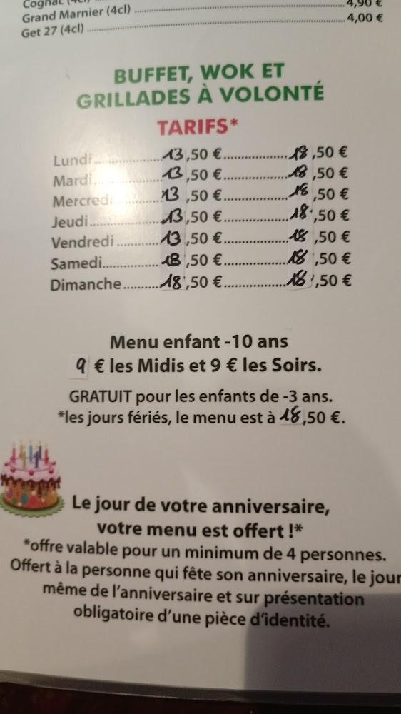 Panda d'Asie - Menu Image 1